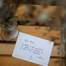 Lade das Bild in den Galerie-Viewer, Persönlichen Grußkarte